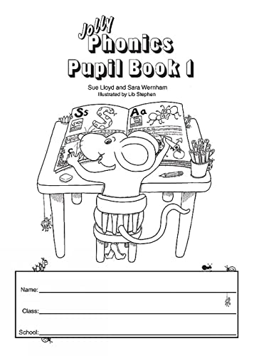 Imagen de archivo de Jolly Phonics Pupil Book 1: in Precursive Letters (British English edition) a la venta por WorldofBooks