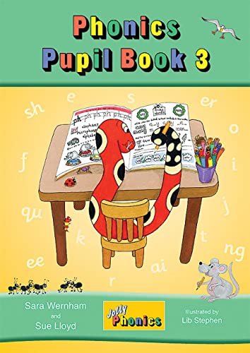 Beispielbild fr Jolly Phonics Pupil Book 3: in Precursive Letters (British English edition) zum Verkauf von WorldofBooks