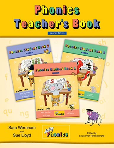 Beispielbild fr Jolly Phonics Teacher's Book in Print Letters zum Verkauf von Bookmonger.Ltd