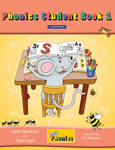 Stock image for Jolly Phonics Student Book 1: In Print Letters (American English Edition) for sale by PlumCircle