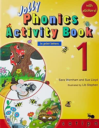 9781844142699: Jolly Phonics Activity Book 1 (in Print Letters) (Jolly Phonics Activity Books, Set 1-7)