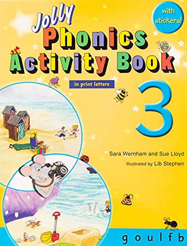 9781844142712: Jolly Phonics Activity Book 3 (in Print Letters) (Jolly Phonics Activity Books, Set 1-7)