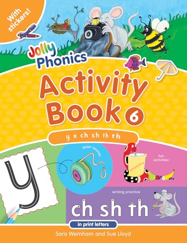 Stock image for Jolly Phonics Activity Book: In Print Letters (6) (Jolly Phonics Activity Books, Set 1-7) for sale by Blue Vase Books