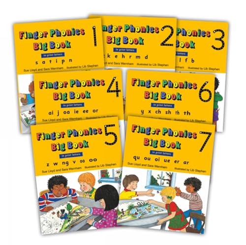 Stock image for Finger Phonics Big Book Set: In Print Letters (1-7) for sale by Lucky's Textbooks