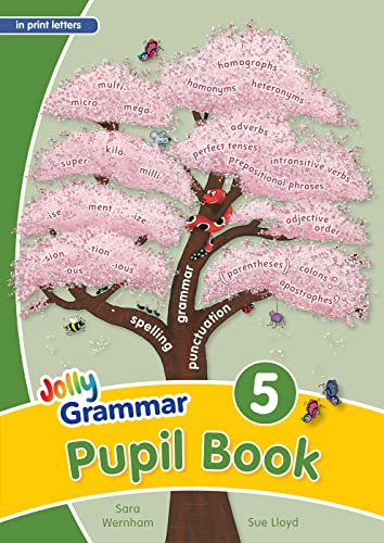 Imagen de archivo de Grammar 5 Pupil Book In Print Letters British English edition Jolly Phonics a la venta por PBShop.store US