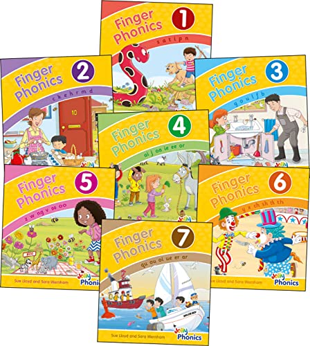 9781844146505: Finger Phonics Books 1-7