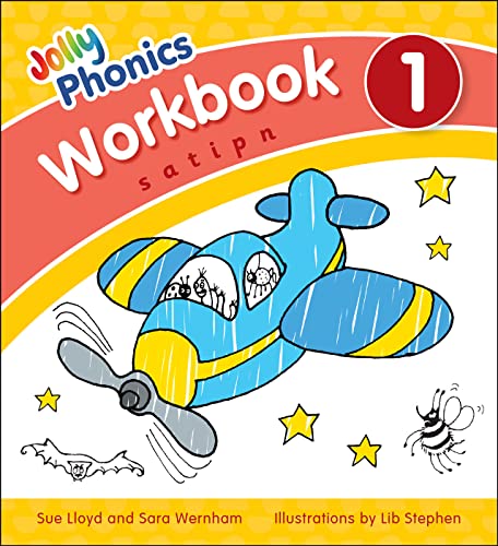 Beispielbild fr Jolly Phonics Workbook 1: in Precursive Letters (British English edition) zum Verkauf von AwesomeBooks