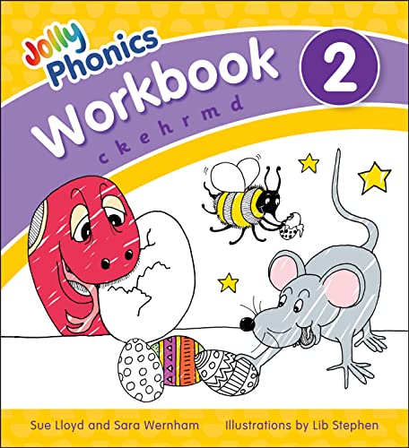 Beispielbild fr Jolly Phonics Workbook 2: in Precursive Letters (British English edition) zum Verkauf von Monster Bookshop