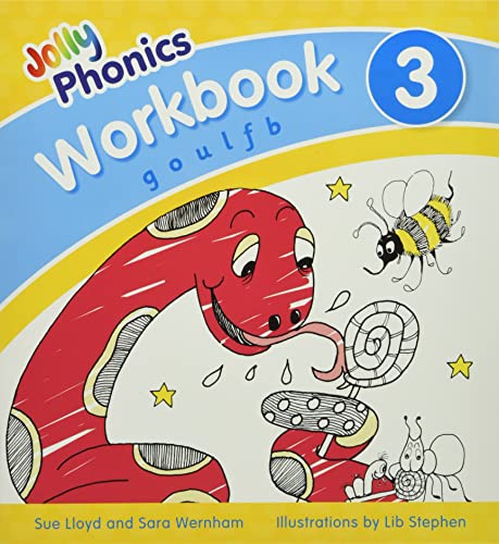 9781844146536 Jolly Phonics Workbook 3 In Precursive Letters British