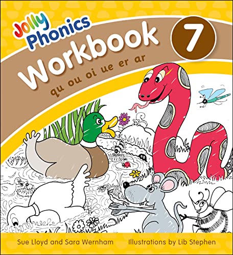 9781844146574: Jolly Phonics Workbook 7: in Precursive Letters (British English edition) (Jolly Phonics Workbooks, set of 1–7)