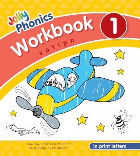 Imagen de archivo de Jolly Phonics Workbook 1: In Print Letters (American English Edition) (Jolly Phonics Workbooks, Set of 1-7) a la venta por Lakeside Books