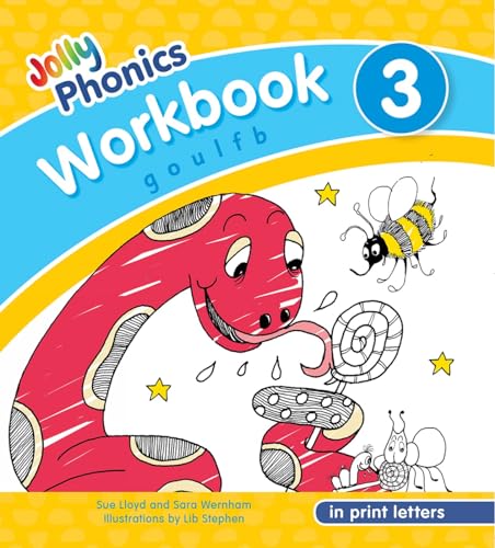 Stock image for Jolly Phonics Workbook 3: In Print Letters (American English Edition) (Jolly Phonics Workbooks, Set of 1-7) for sale by GF Books, Inc.