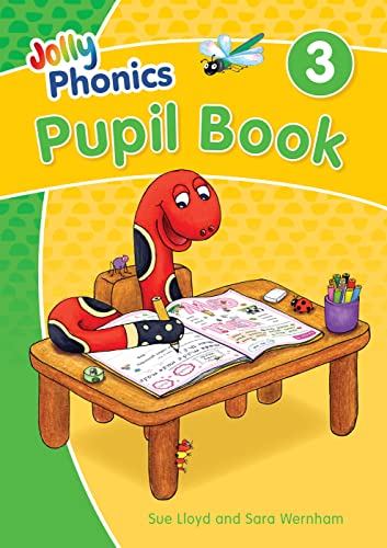 

Jolly Phonics Pupil Book 3: in Precursive Letters (British English edition) (Jolly Phonics Print Letters)