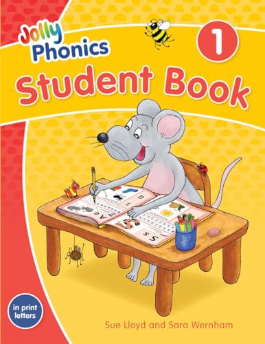 Imagen de archivo de Jolly Phonics Student Book 1: In Print Letters (American English Edition) a la venta por ThriftBooks-Atlanta