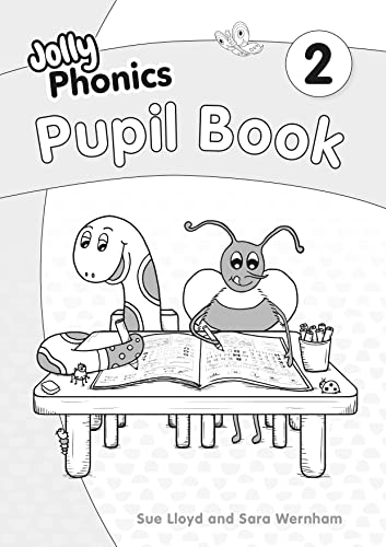 Imagen de archivo de Jolly Phonics Pupil Book 2: in Precursive Letters (British English edition) a la venta por Revaluation Books