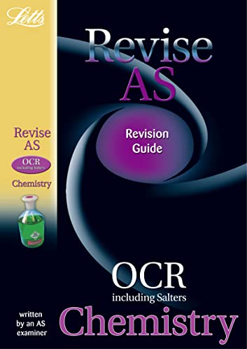 Imagen de archivo de Revise AS OCR Chemistry (inc.Salters) Revision Guide (Revise As Chemistry): Study Guide (Letts AS Success) a la venta por WorldofBooks