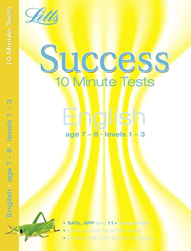 Beispielbild fr English 10 Minute Tests 7-8 (Success 10 Minute Tests) (Letts Key Stage 2 Success) zum Verkauf von WorldofBooks