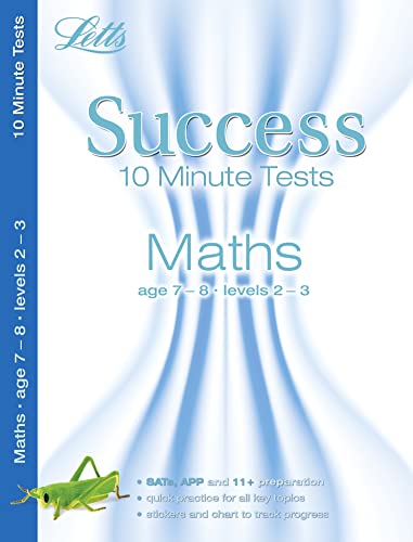 Stock image for Maths 10 Minute Tests 7-8 (Success 10 Minute Tests) (Letts Key Stage 2 Success) for sale by WorldofBooks