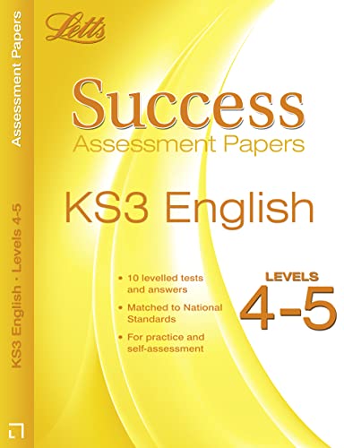 Stock image for Letts Success Assessment Papers - English - Key Stage 3 Levels 4-5 (Letts Key Stage 3 Success) for sale by WorldofBooks