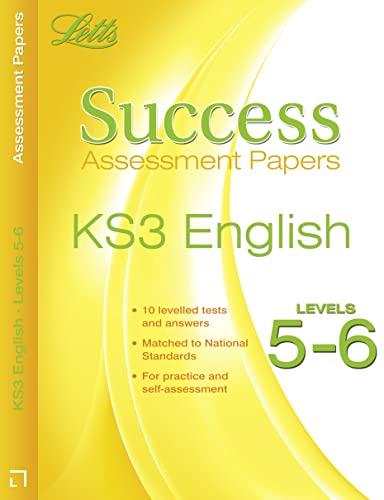 Beispielbild fr Letts Success Assessment Papers - English - Key Stage 3 Levels 5-6 (Letts Key Stage 3 Success) zum Verkauf von WorldofBooks