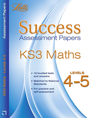 9781844193622: Maths Levels 4-5: Assessment Papers (Letts Key Stage 3 Success)