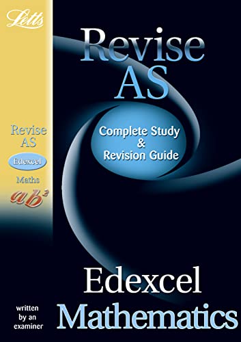 9781844194124: Edexcel Maths: Study Guide (Letts AS Success)