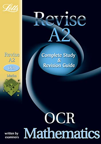 9781844194131: OCR Maths: Study Guide (Letts A-level Revision Success)