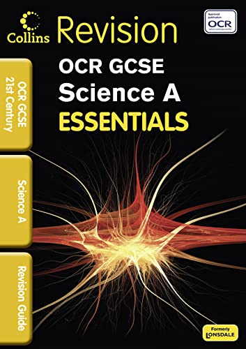 Imagen de archivo de OCR 21st Century Science A: Revision Guide (Collins Gcse Essentials) a la venta por AwesomeBooks