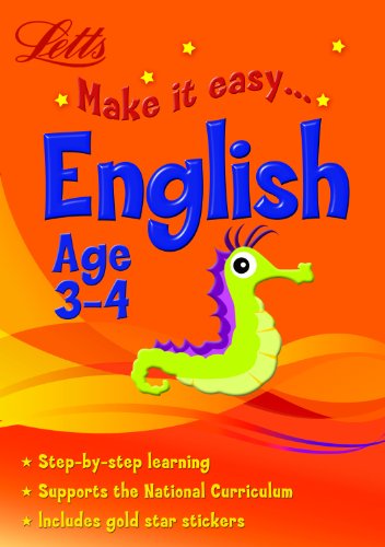 English Age 3-4 (Letts Make it Easy) (9781844195084) by Huggins-Cooper, Lynn