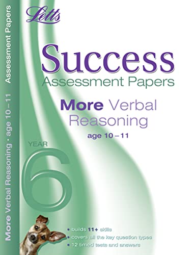 Stock image for Success Assessment Papers - More Verbal Reasoning 10-11 Years (Letts 11+ Success) for sale by WorldofBooks