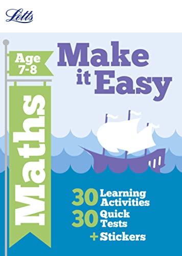 Beispielbild fr Letts Make It Easy Complete Editions - Maths Age 7-8 zum Verkauf von WorldofBooks
