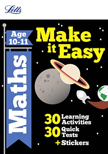 Stock image for Maths Age 10-11 (Letts Make It Easy Complete Editions) for sale by Brit Books