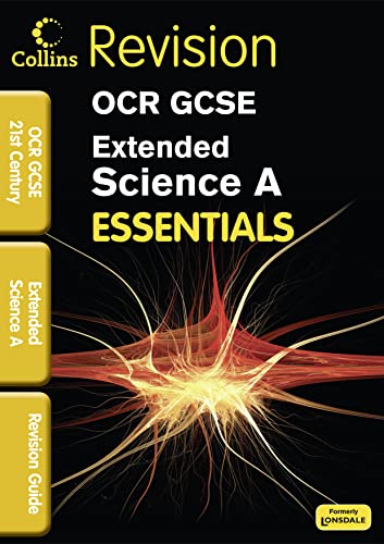 Imagen de archivo de OCR 21st Century Extended Science A: Revision Guide (Collins Gcse Essentials) a la venta por AwesomeBooks