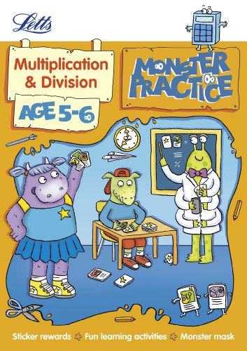 Beispielbild fr Multiplication and Division Age 5-6 (Letts Monster Practice) zum Verkauf von WorldofBooks