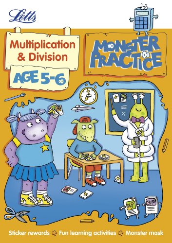 9781844197538: Multiplication and Division Age 5-6 (Letts Monster Practice)