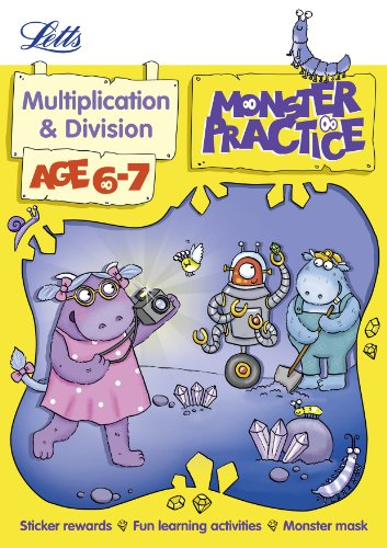 9781844197545: Multiplication and Division Age 6-7 (Letts Monster Practice)