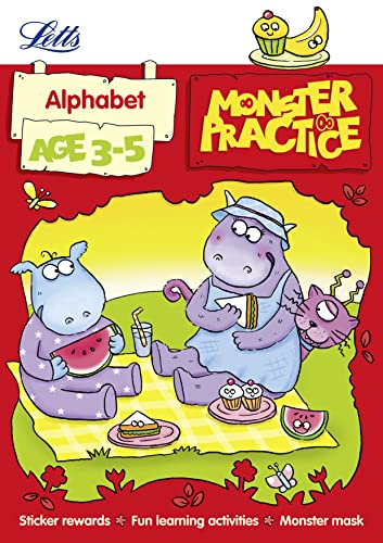 Stock image for Alphabet Age 3-5 (Letts Monster Practice) for sale by medimops