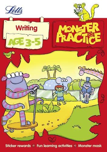 9781844197699: Writing Age 3-5 (Letts Monster Practice)