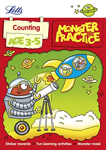 9781844197712: Counting Age 3-5 (Letts Monster Practice)