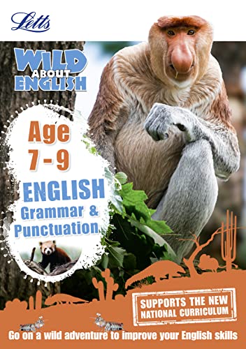 9781844197910: English - Grammar & Punctuation Age 7-9 (Letts Wild About)