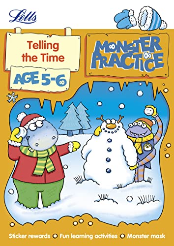 Beispielbild fr Telling the Time Age 5-6 (Letts Monster Practice) zum Verkauf von AwesomeBooks