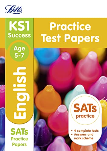 Beispielbild fr KS1 English SATs Practice Test Papers (Letts KS1 Revision Success) zum Verkauf von WorldofBooks