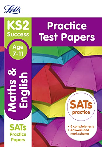 Beispielbild fr KS2 Maths and English SATs Practice Test Papers: 2019 tests (Letts KS2 Revision Success) zum Verkauf von WorldofBooks