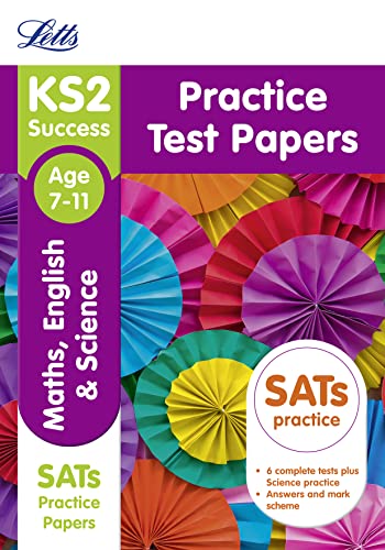 Beispielbild fr KS2 Maths, English and Science SATs Practice Test Papers: 2019 tests (Letts KS2 Revision Success) zum Verkauf von WorldofBooks