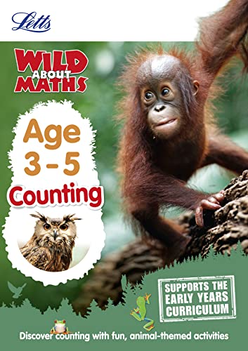 Beispielbild fr Maths ? Counting Age 3-5 (Letts Wild About) zum Verkauf von WorldofBooks