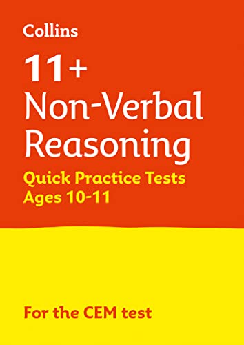 Imagen de archivo de Letts 11+ Success - 11+ Non-Verbal Reasoning Quick Practice Tests: For the Cem Tests: Age 10-11: For the 2020 CEM Tests (Letts 11+ Practice) (2020 edition cover): For the 2024 CEM Tests a la venta por WorldofBooks