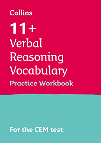 9781844198993: 11+ Verbal Reasoning Vocabulary Practice Workbook: For the 2024 CEM Tests (Collins 11+ Practice)