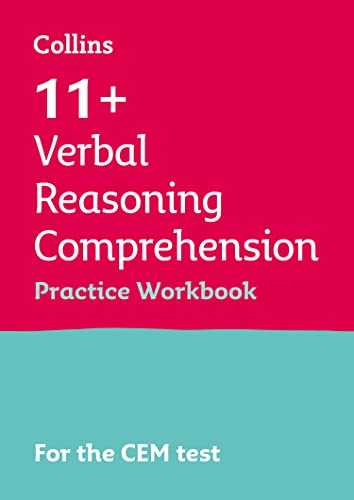 9781844199013: 11+ Verbal Reasoning Comprehension Practice Workbook: For the 2024 CEM Tests: For the 2025 CEM Tests