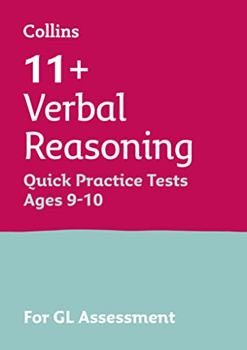 Imagen de archivo de 11+ Verbal Reasoning Quick Practice Tests Age 9-10 a la venta por Blackwell's