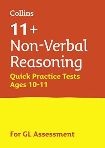 9781844199174: 11+ Non-Verbal Reasoning Quick Practice Tests Age 10-11 (Year 6): For the 2024 GL Assessment Tests